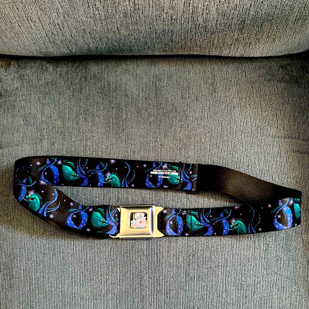 Buckle-Down seatbelt belt - Disney Villains Ursula themed